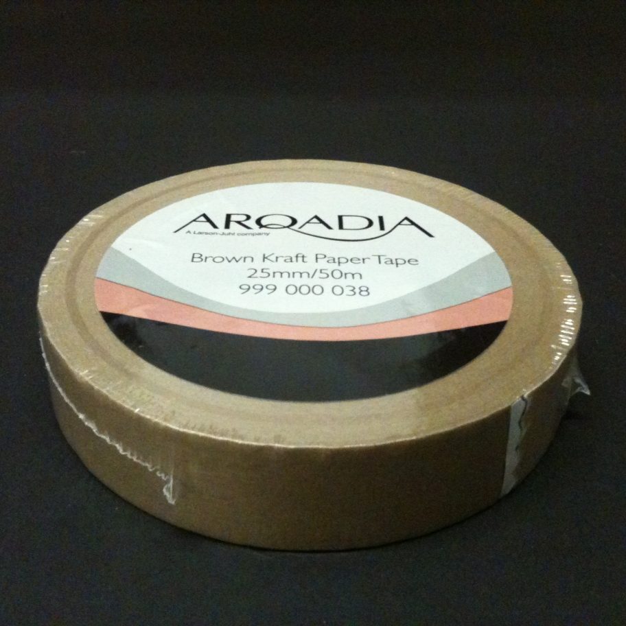 NEW PICTURE FRAME BACKING TAPE BROWN FRAMING/CRAFT USE 38MM X 50M