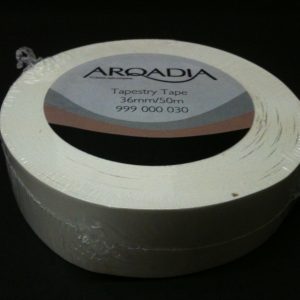 DOUBLE-SIDED TAPESTRY TAPE WHITE FRAMING/CRAFT USE 36MM X 50M