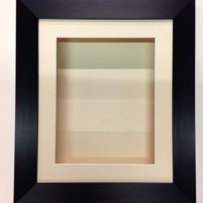12x10 BLACK (55mm) DEEP 3D SHADOW BOX,CASTS,FLOWERS,MEDALS,3D FRAMING