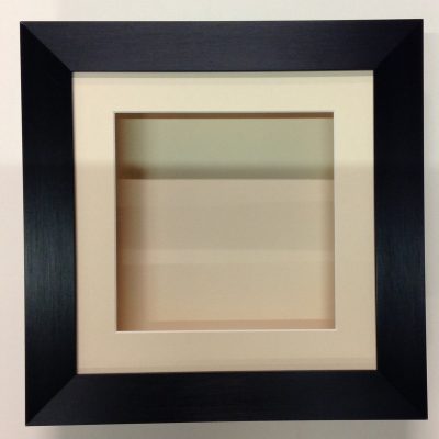 10x10 BLACK (55mm) DEEP 3D SHADOW BOX,CASTS,FLOWERS,MEDALS,3D FRAMING