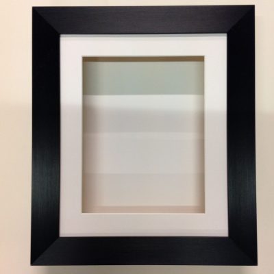 10x8 BLACK (55mm) DEEP 3D SHADOW BOX,CASTS,FLOWERS,MEDALS,3D FRAMING