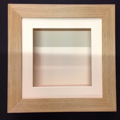 10x10 OAK EFFECT (55mm) DEEP 3D SHADOW BOX,CASTS,FLOWERS,MEDALS,3D FRAMING